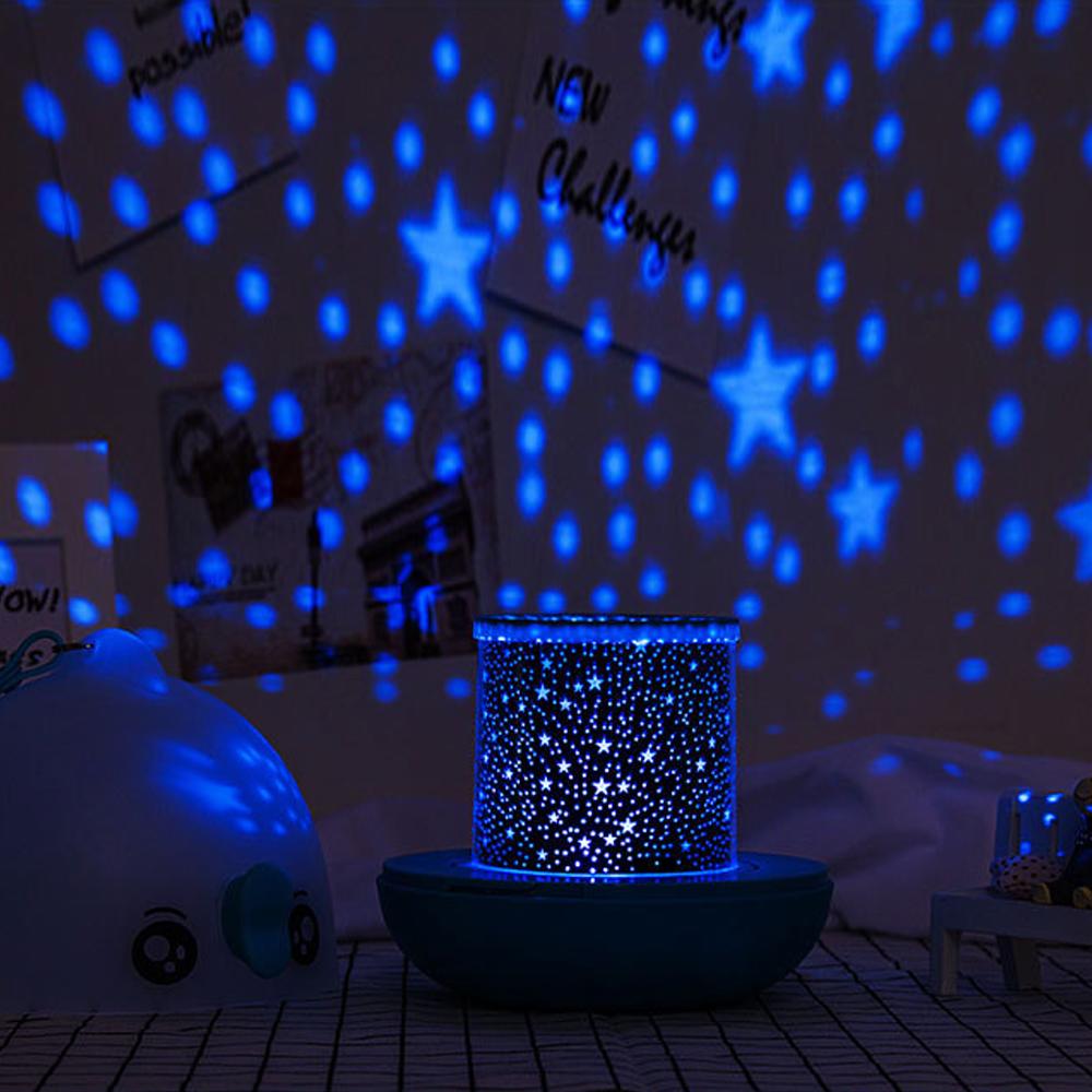Lucky Fish Star Projection Night Light