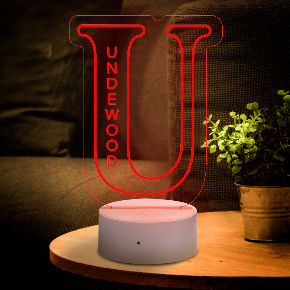 A-Z Letter Name Night Light