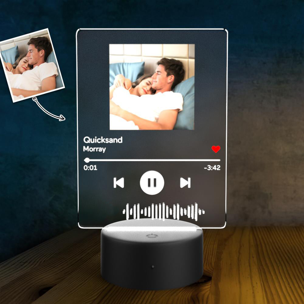 Music Code Acrylic QR Lamp