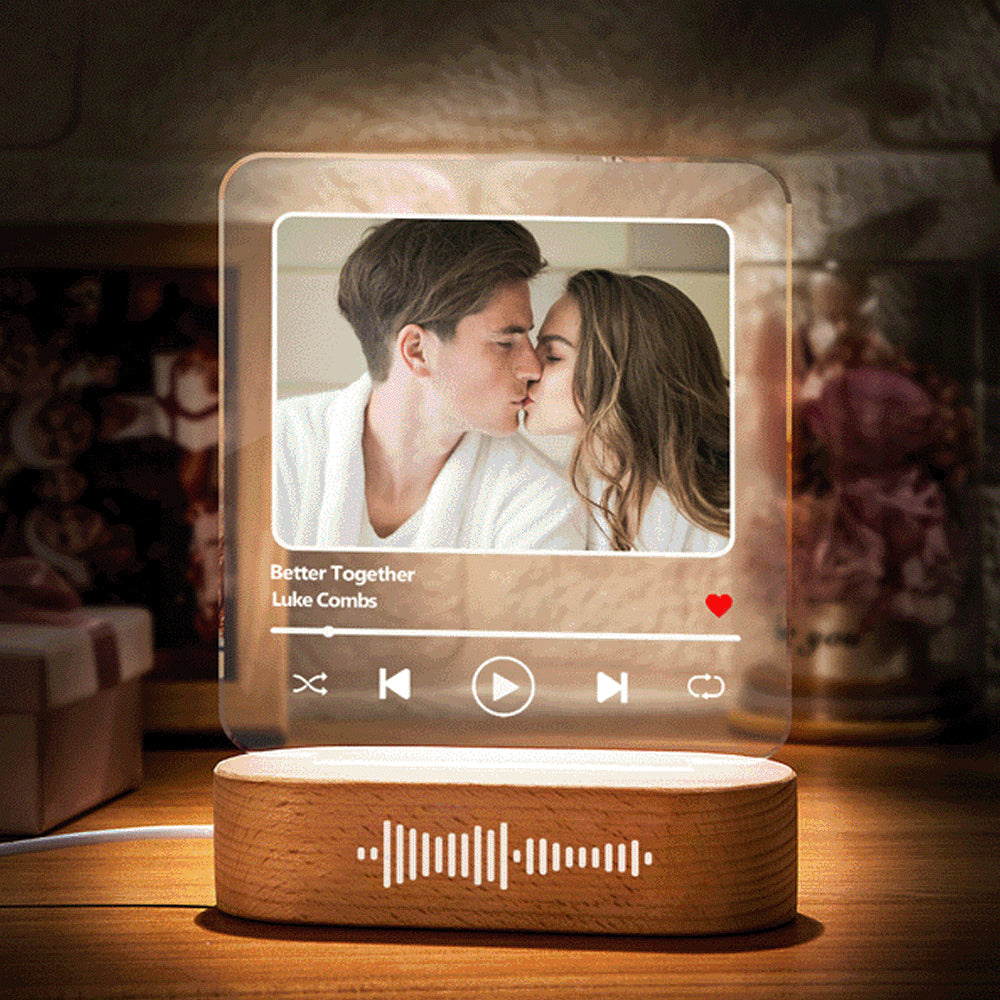 Keychain Acrylic QR Lamp