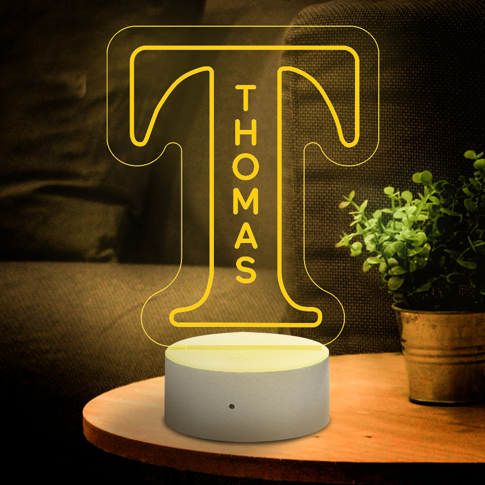 A-Z Letter Name Night Light