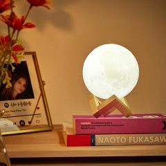 3D Printed Lunar Star and Moon Lamp