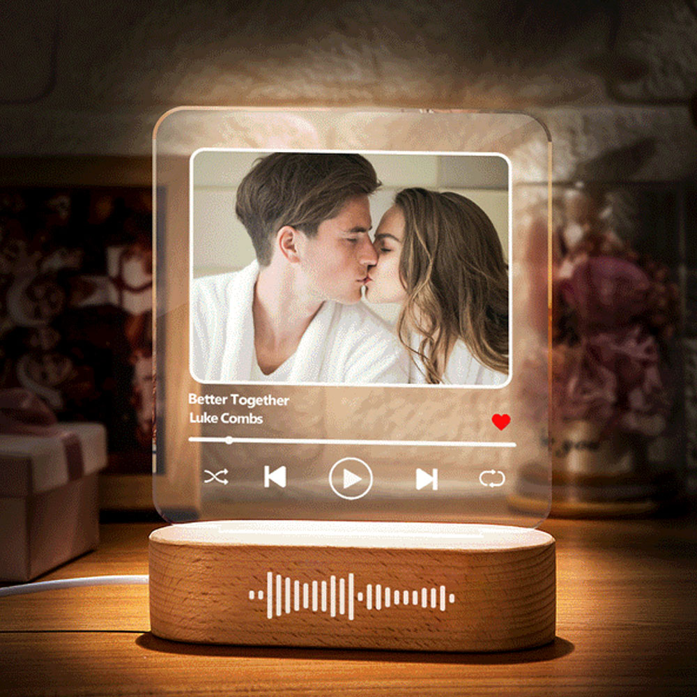 Keychain Acrylic QR Lamp