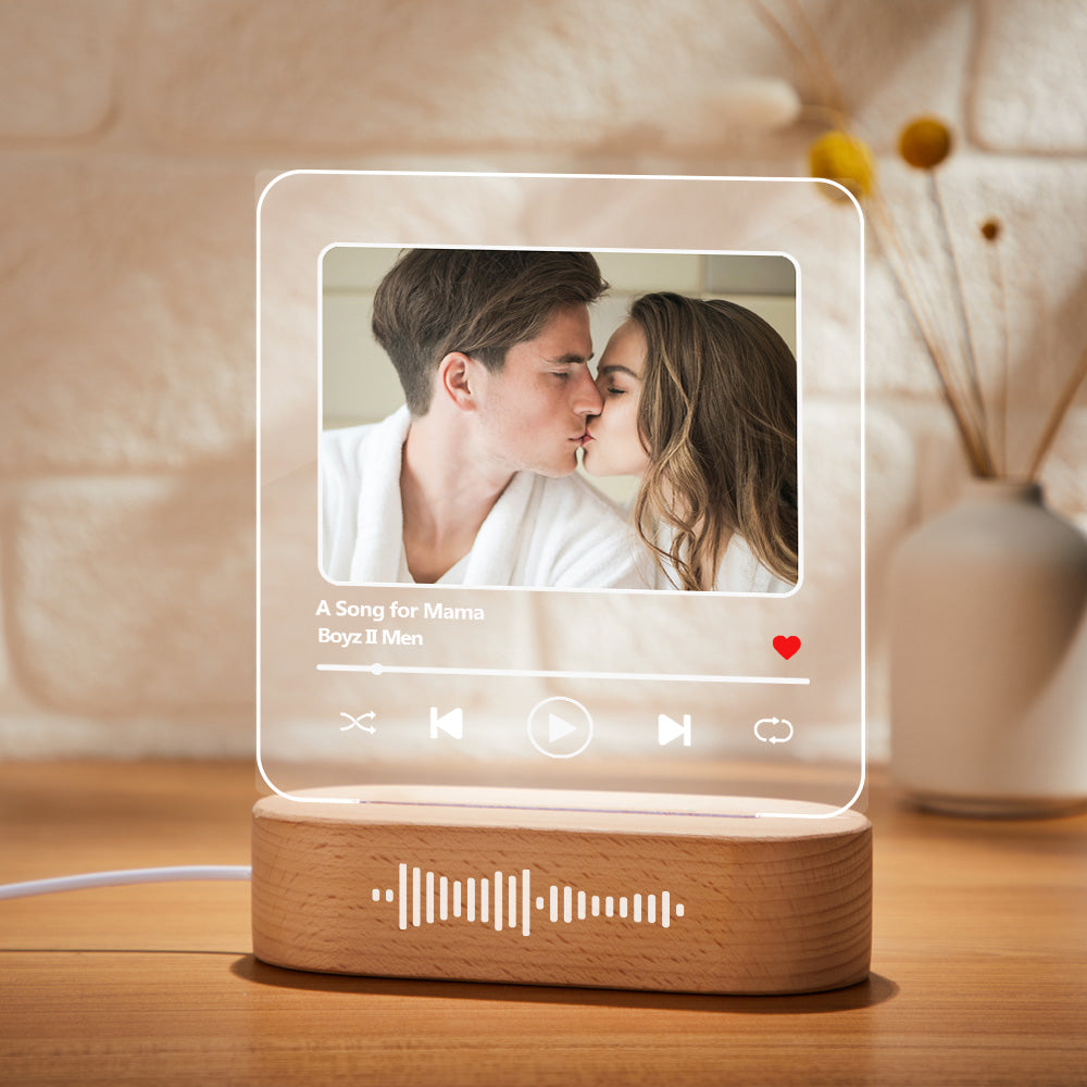 Keychain Acrylic QR Lamp