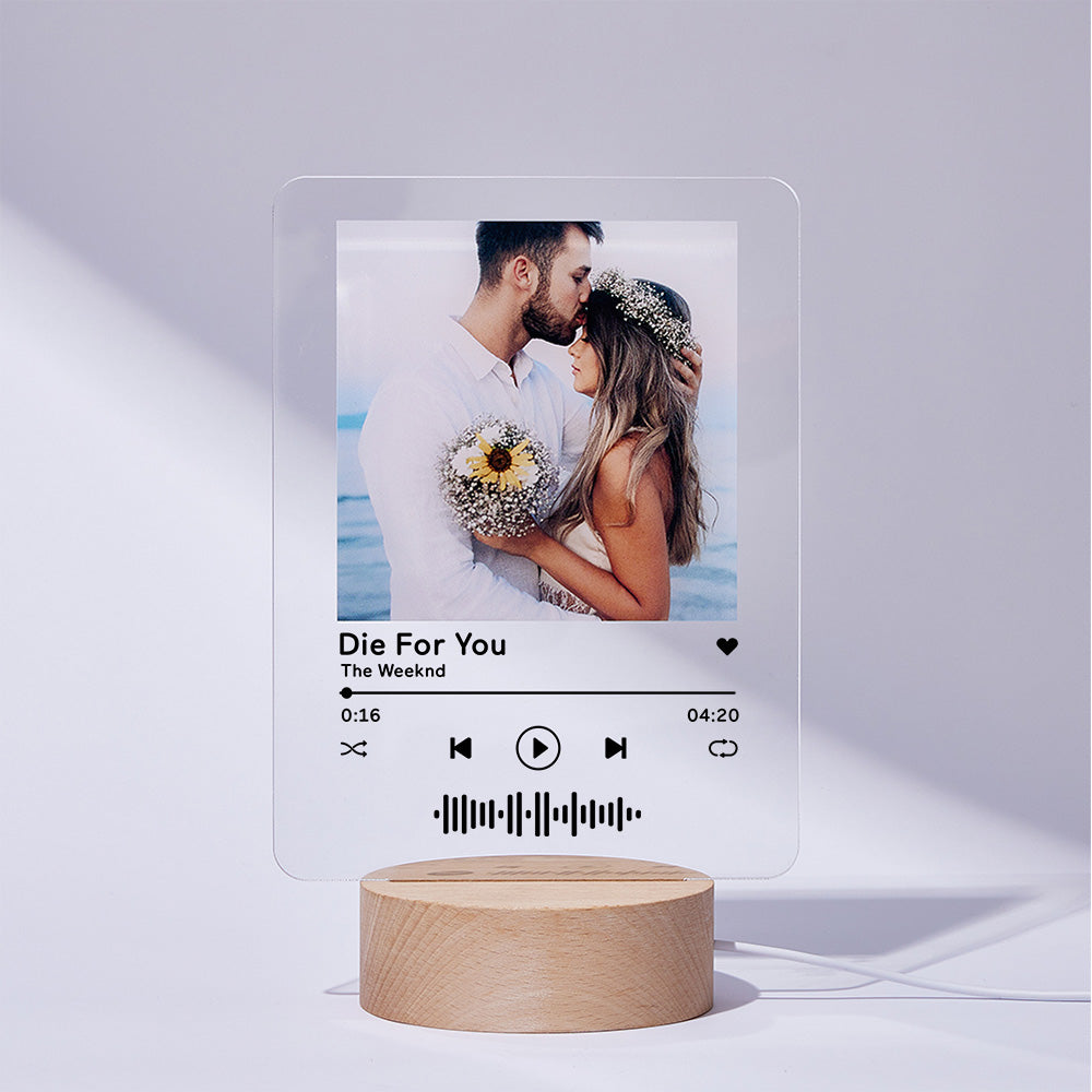 Album Acrylic QR Lamp