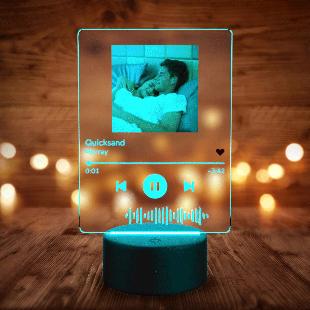 Music Code Acrylic QR Lamp