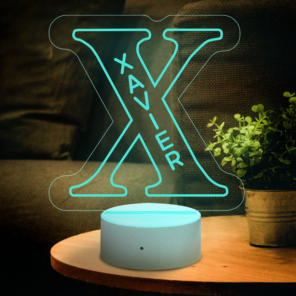 A-Z Letter Name Night Light