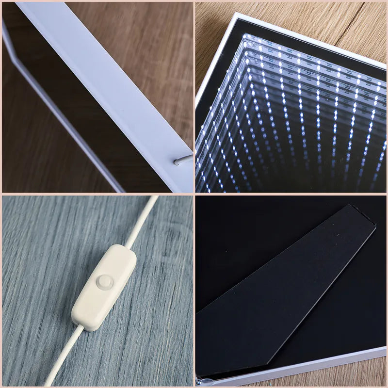 Missing Piece Acrylic QR Lamp