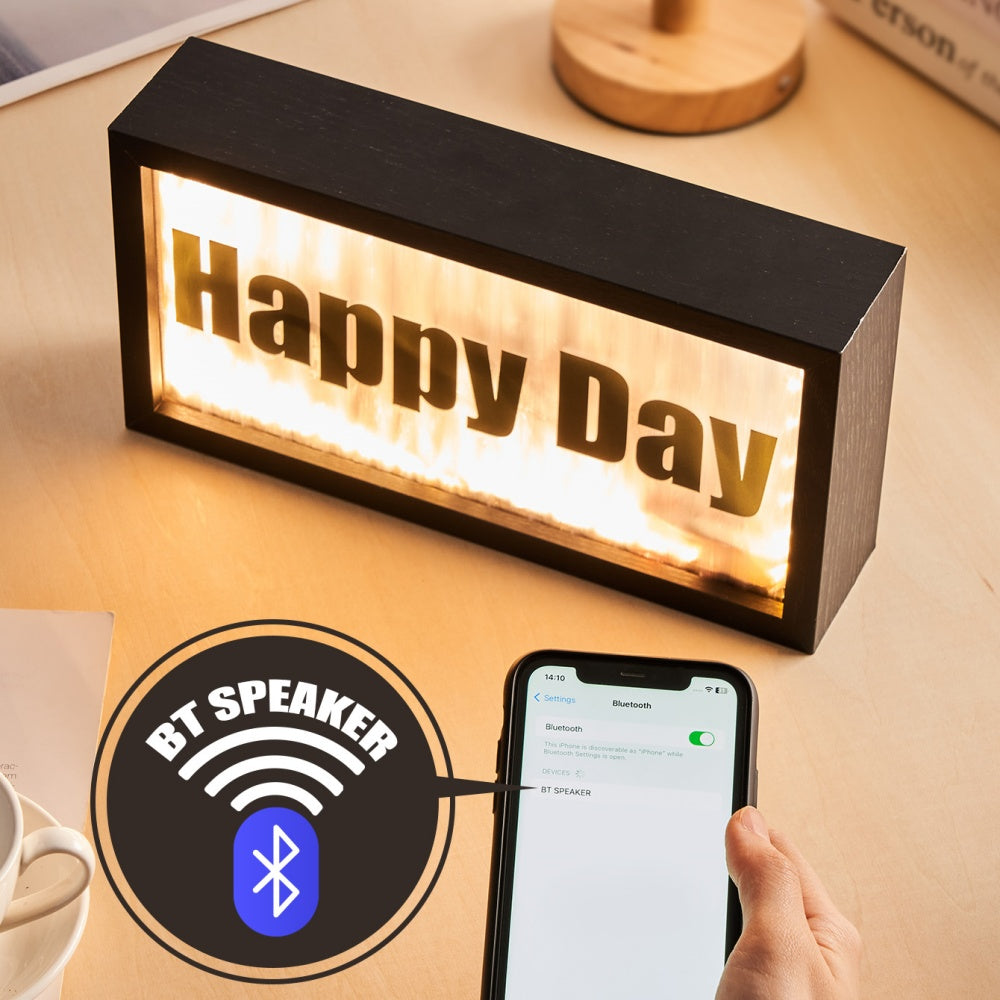 Bluetooth Speaker LED Night Light