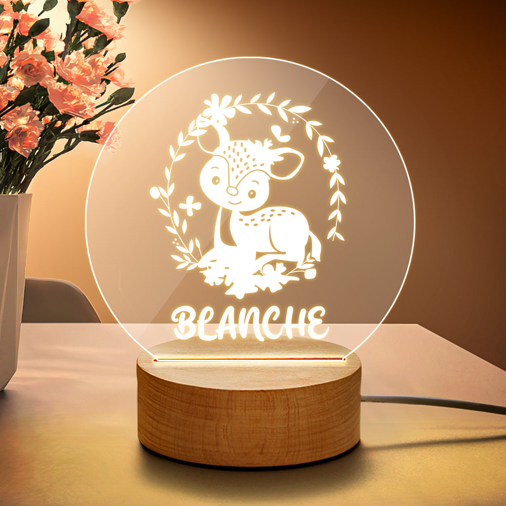 Name Kids Night Light