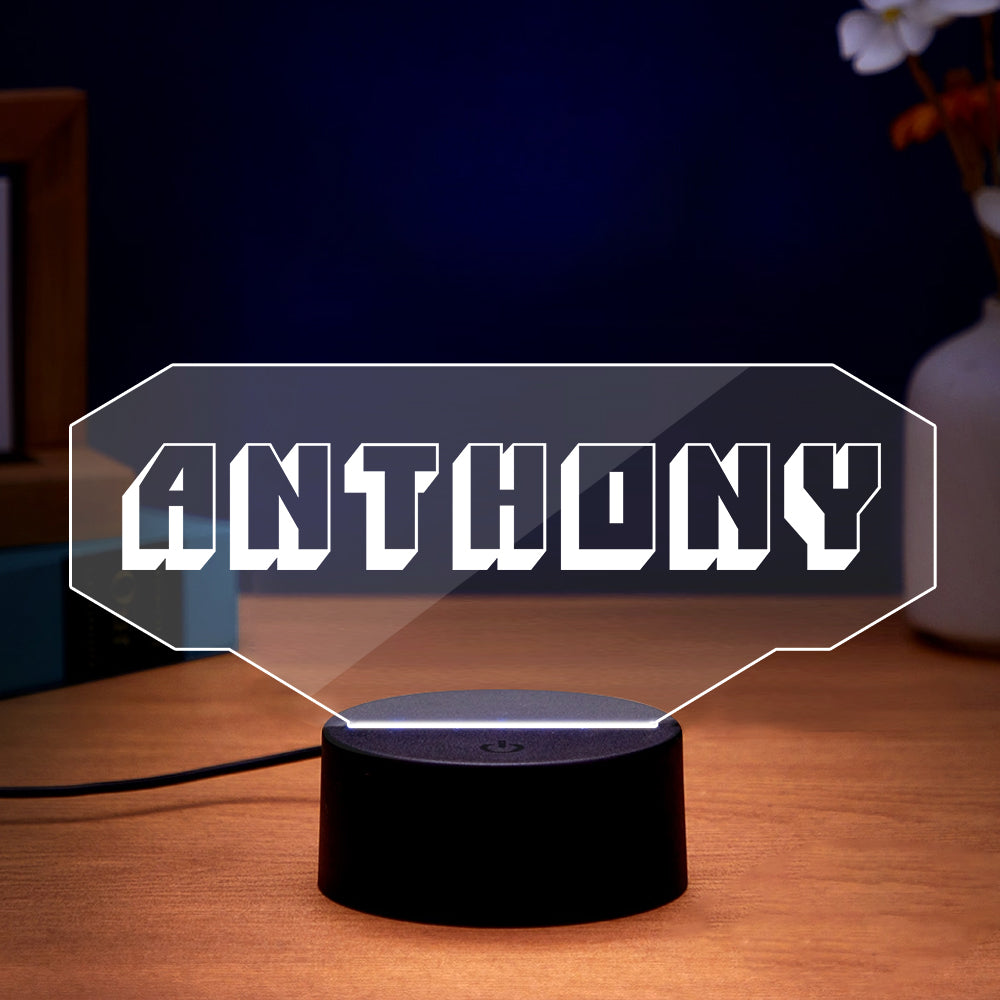 Gaming Tag Night Light