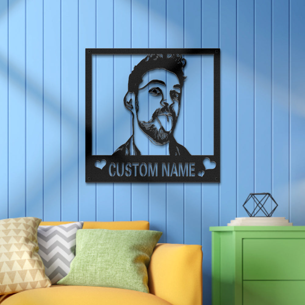 Metal Sign Acrylic Night Light