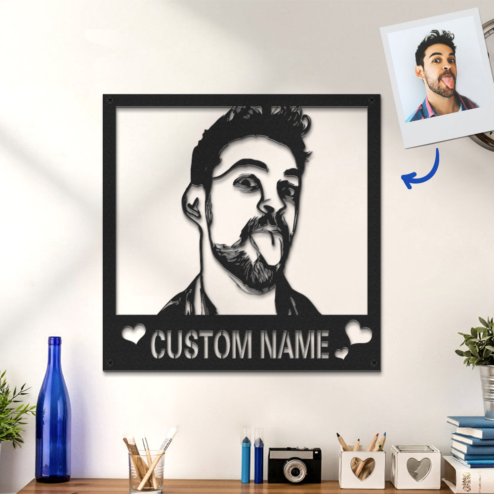 Metal Sign Acrylic Night Light