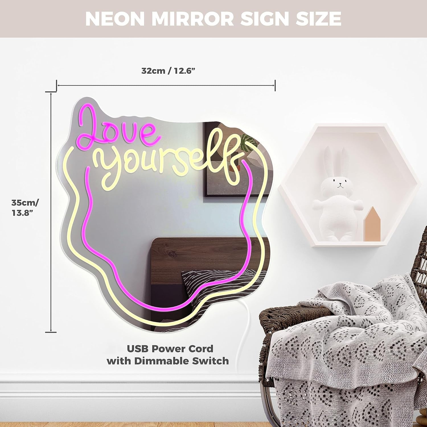 Wavy Mirror Light