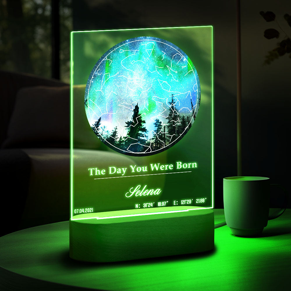 Star Map Acrylic Night Light