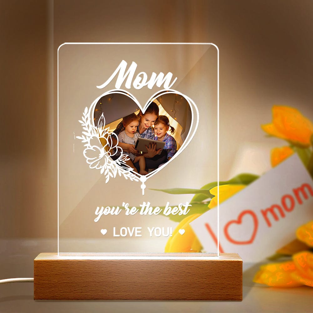 Photo Acrylic QR Lamp