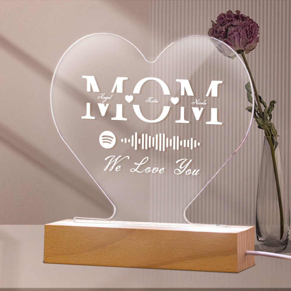 Engraved Name Night Light