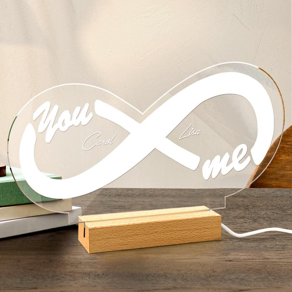 Infinity Neon Acrylic Night Light
