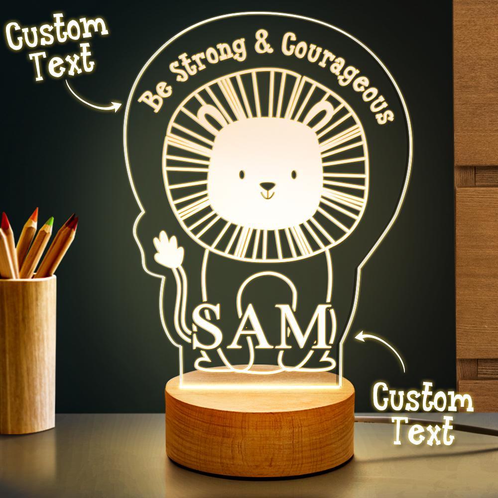 Lion Shaped LED Night Light