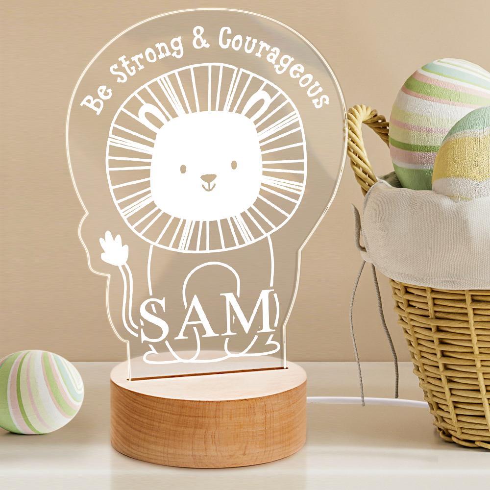 Lion Shaped LED Night Light