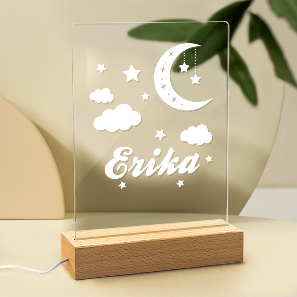 Table Lamp Stars Moon Night Light