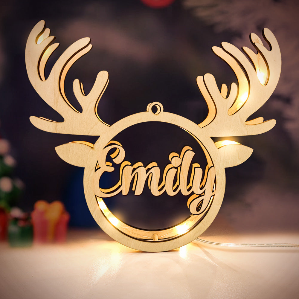 Christmas Elk Night Light