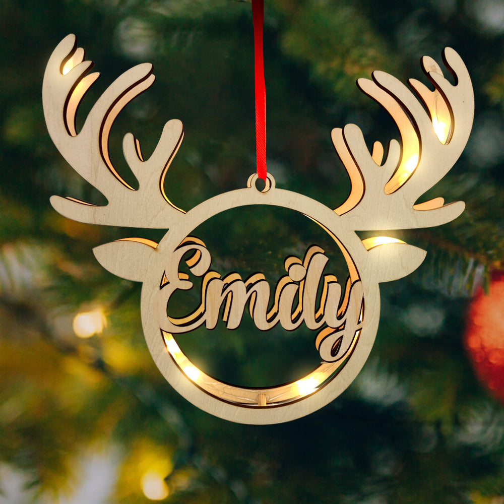 Christmas Elk Night Light