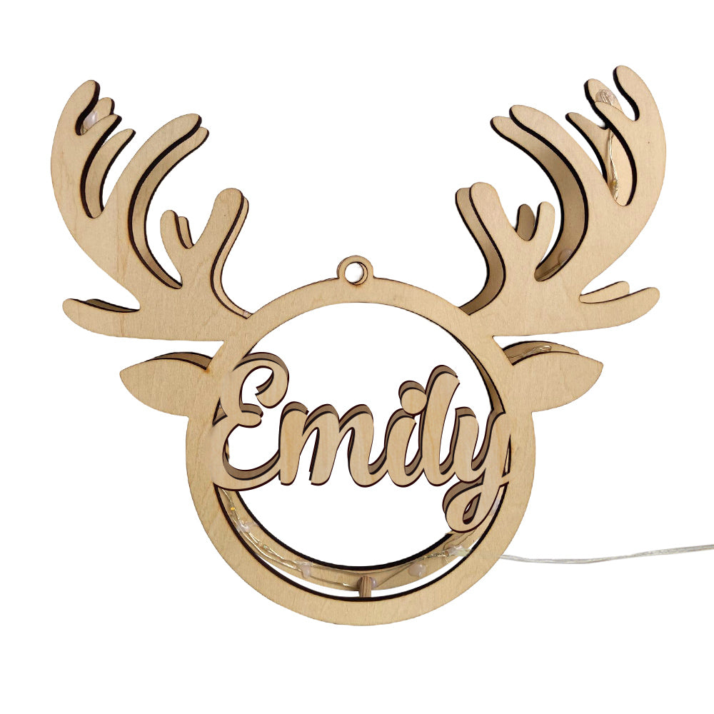 Christmas Elk Night Light