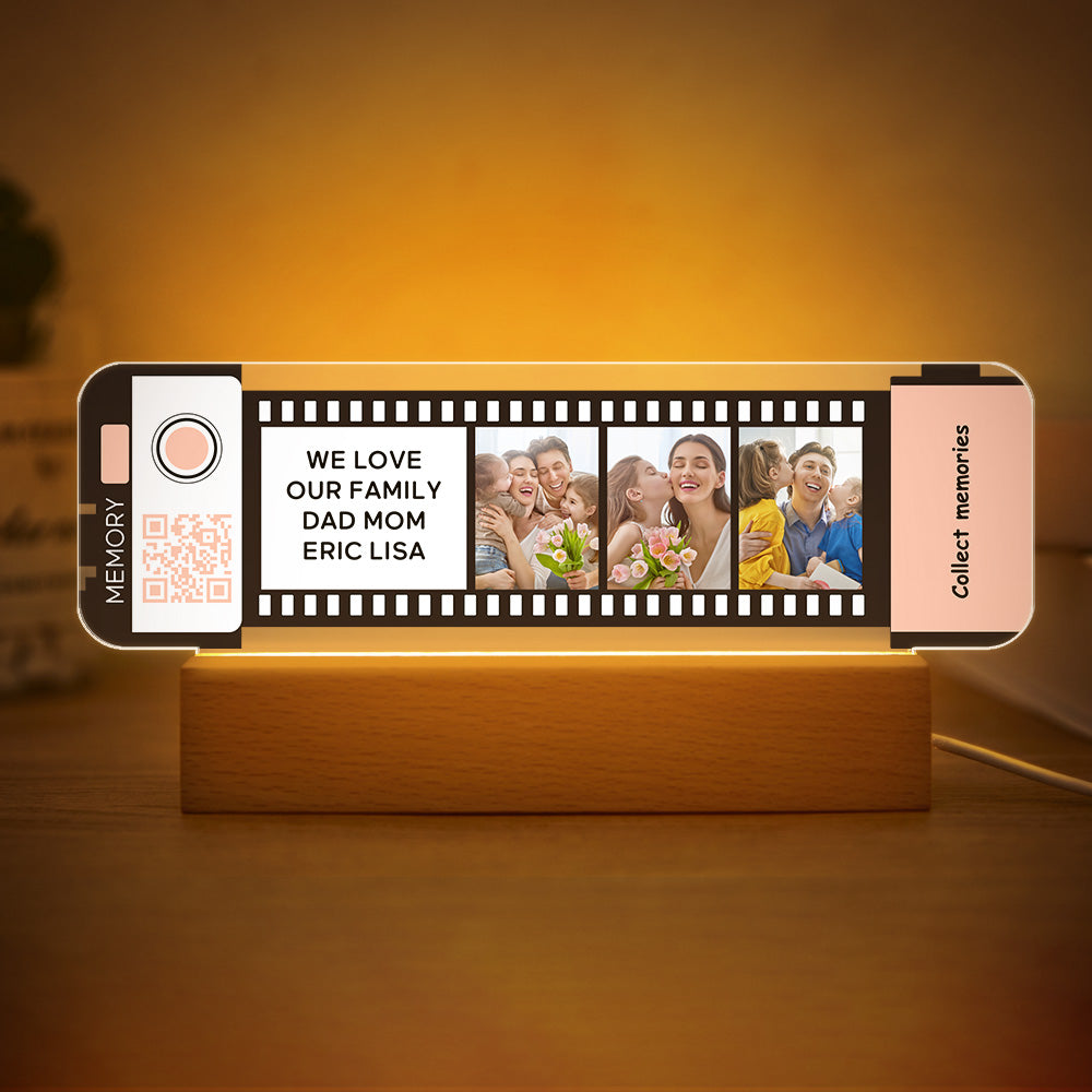 QR Code Acrylic QR Lamp
