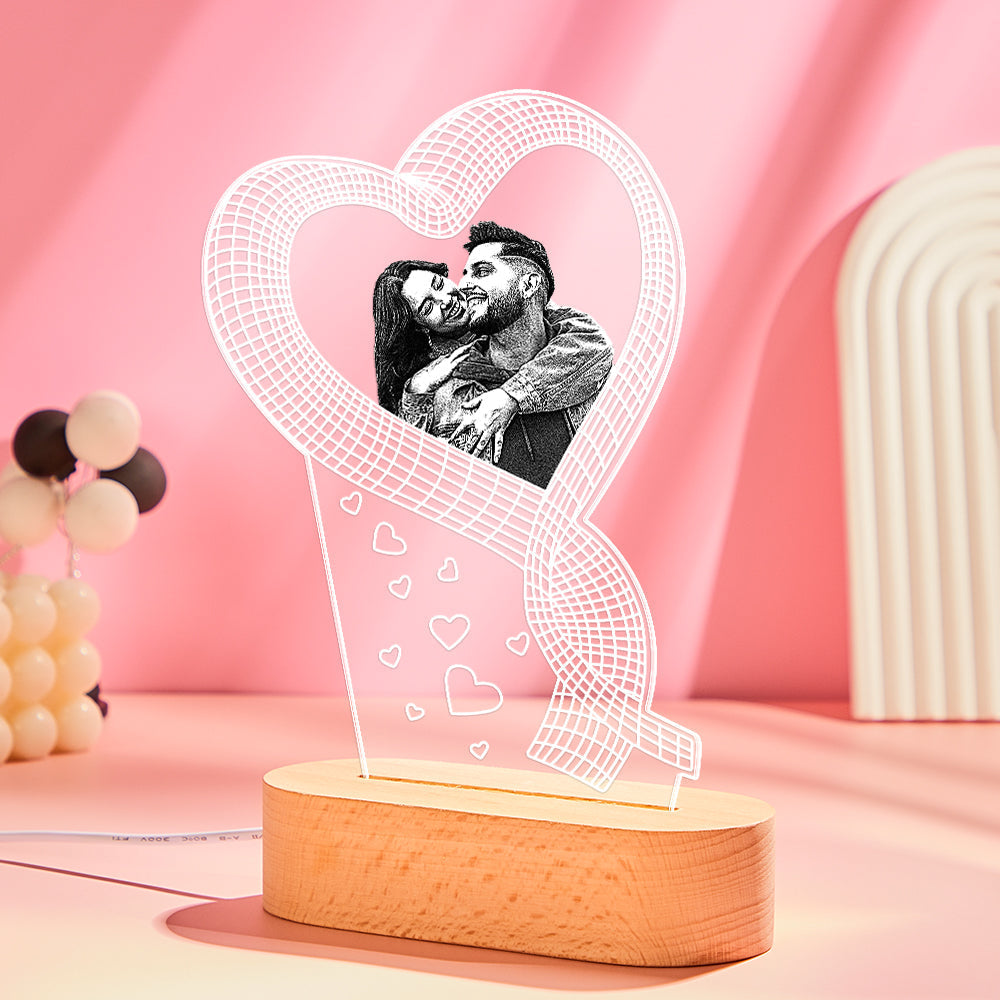 3D Photo LED Night Light