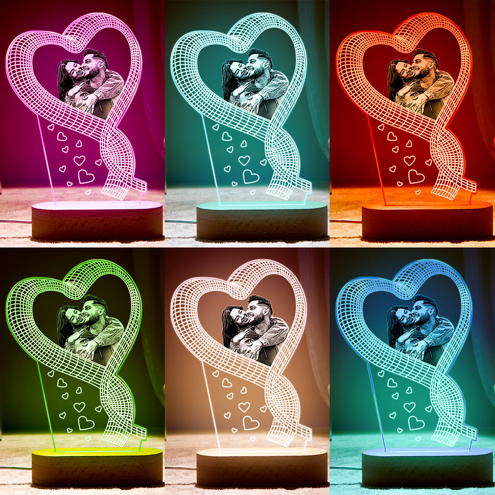 3D Photo LED Night Light
