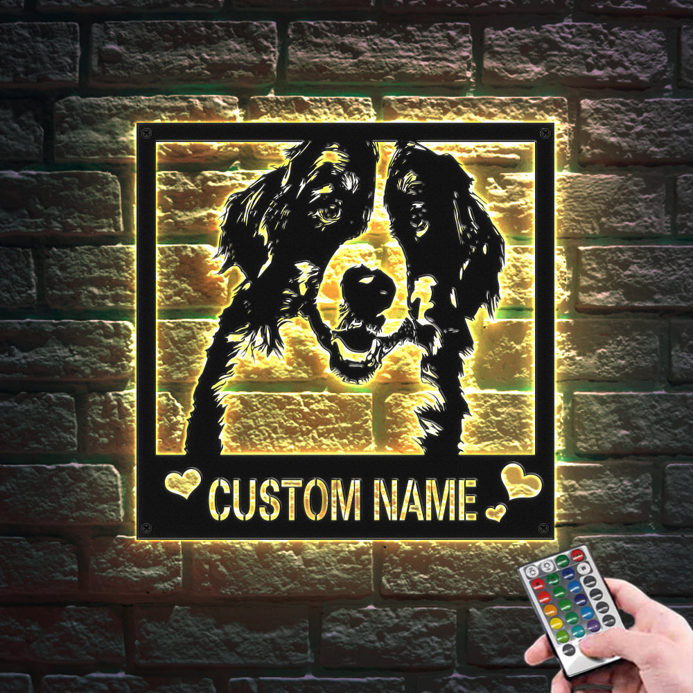 Metal Sign Acrylic Night Light