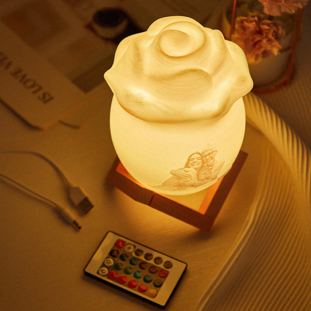 Rose Name LED Night Light