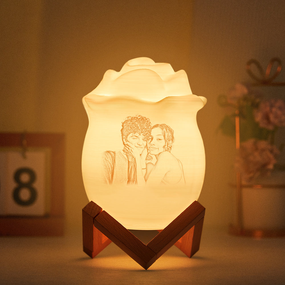 Rose Name LED Night Light