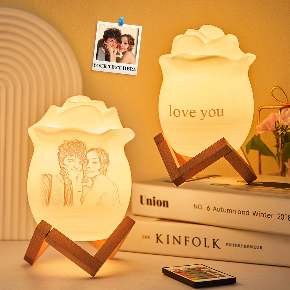 Rose Name LED Night Light