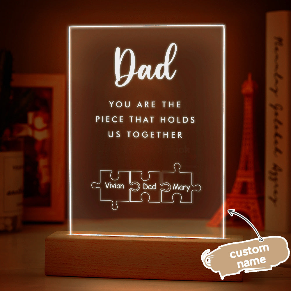 Piece Together Acrylic Night Light