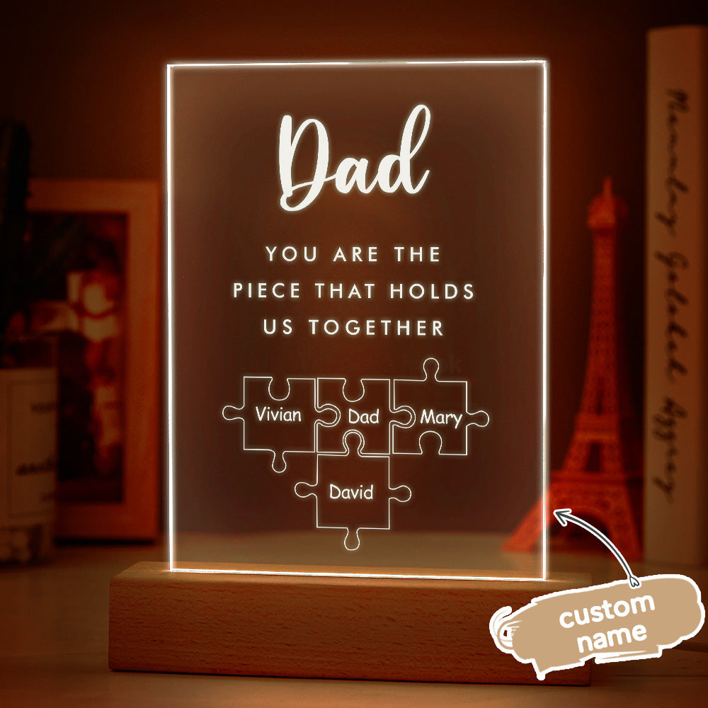 Piece Together Acrylic Night Light