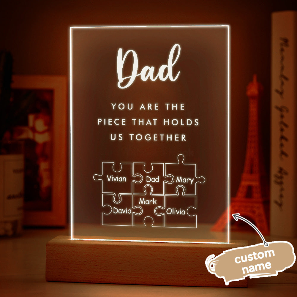 Piece Together Acrylic Night Light