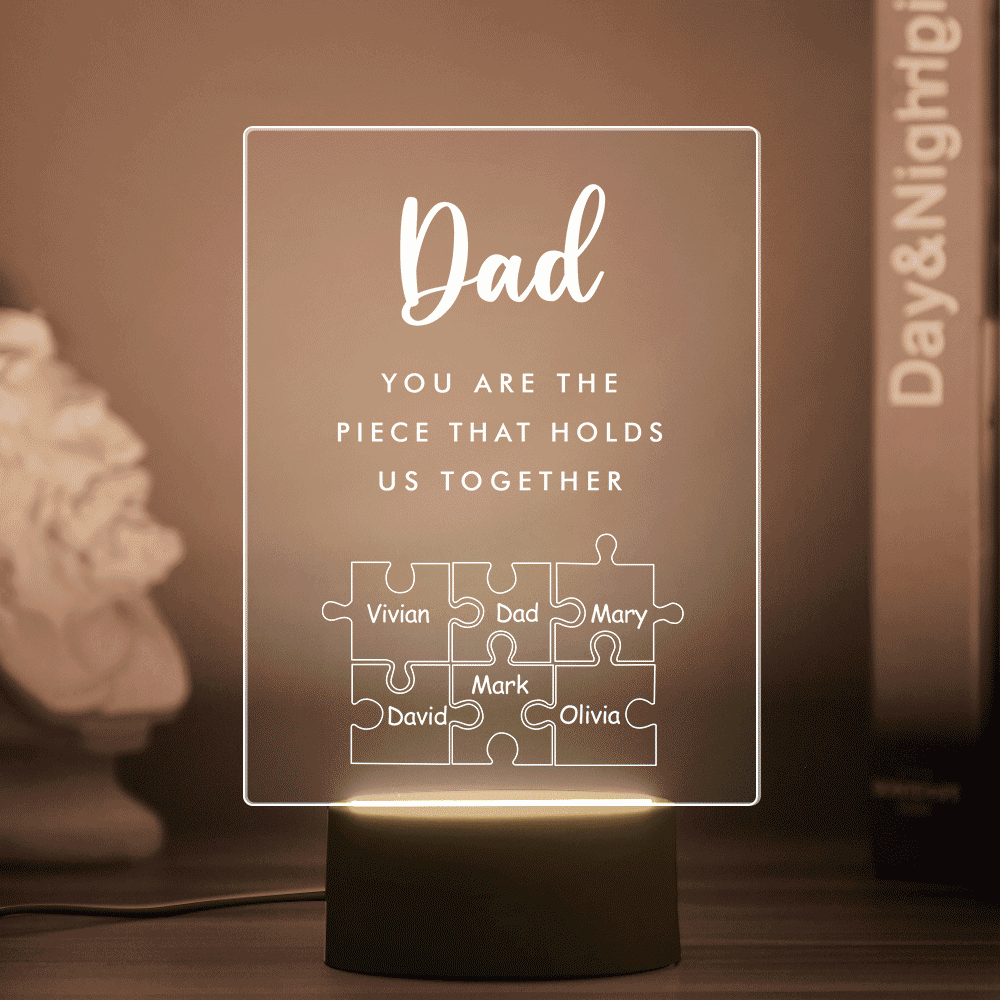 Piece Together Acrylic Night Light