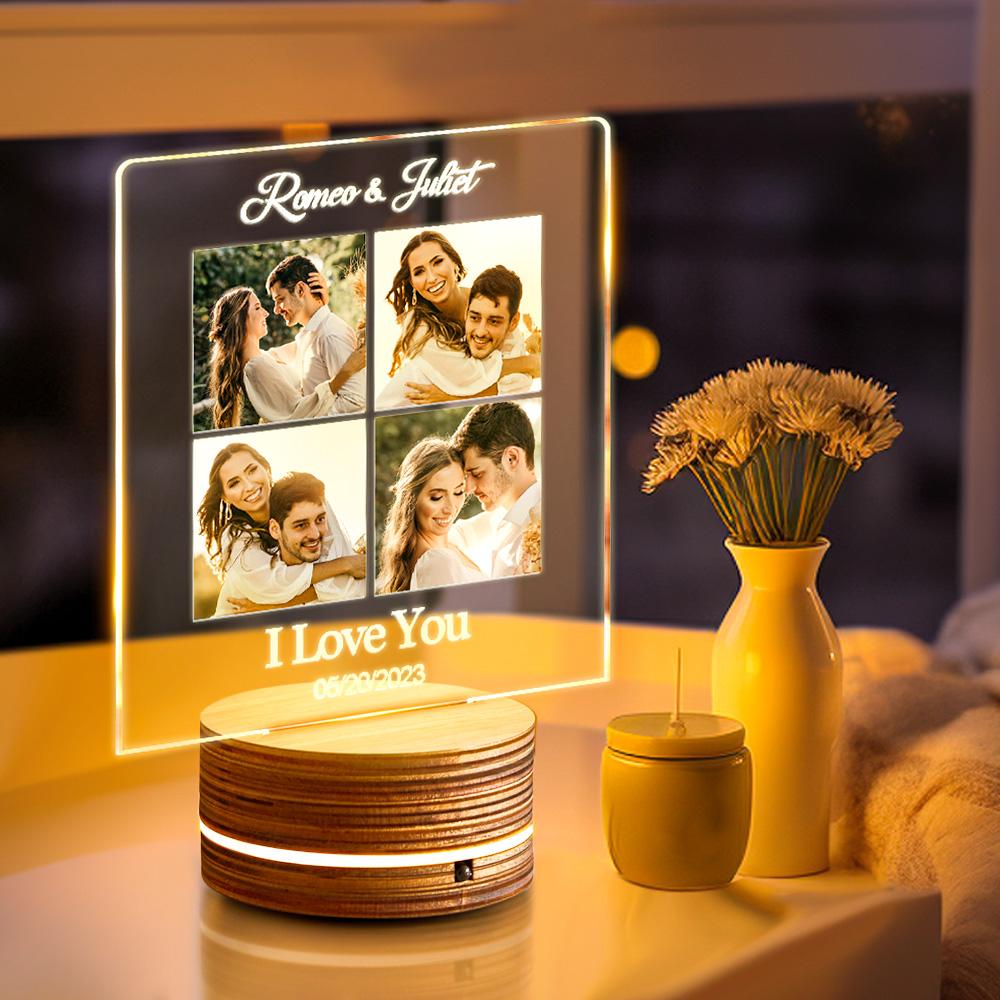 Valentine’s Photo Night Light