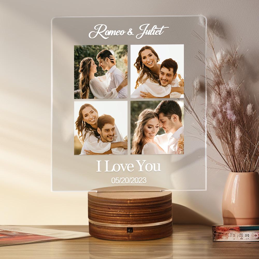 Valentine’s Photo Night Light