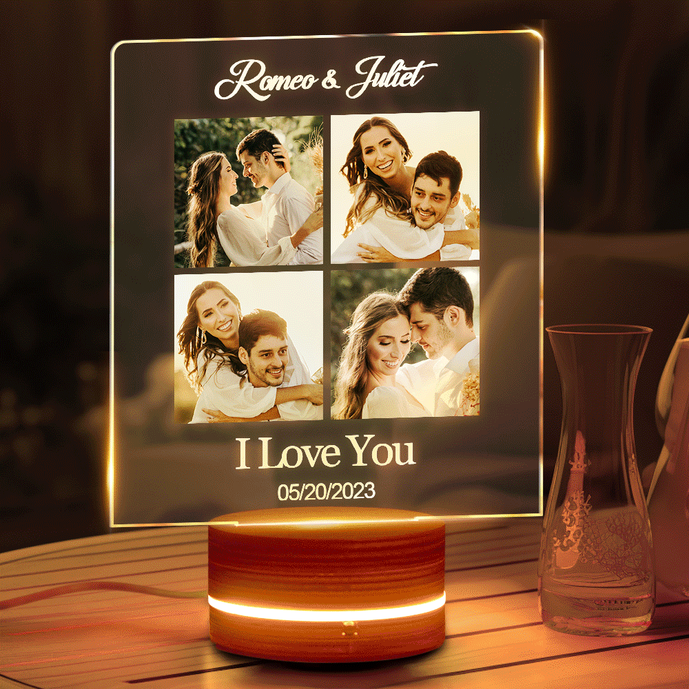 Valentine’s Photo Night Light