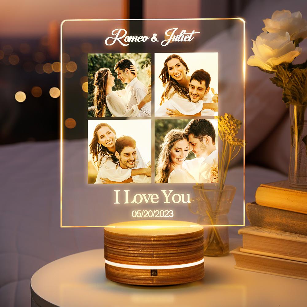 Valentine’s Photo Night Light