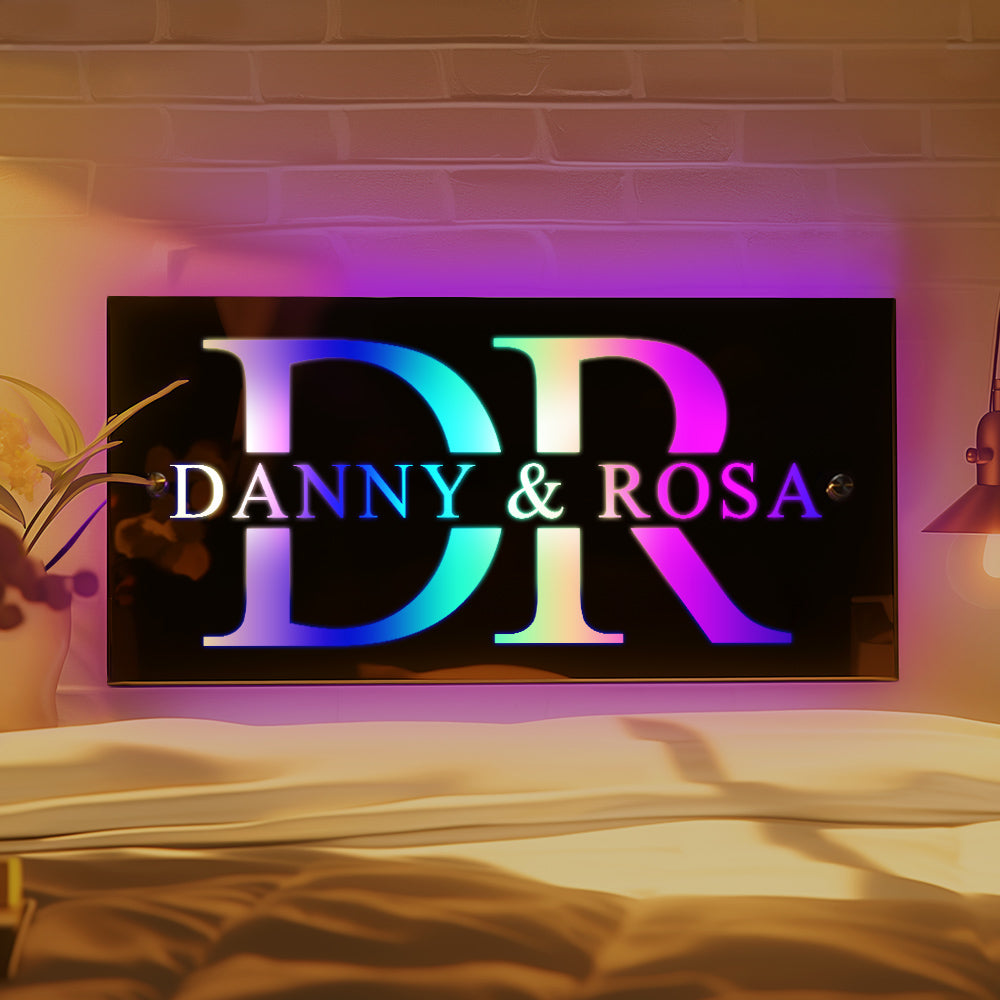 House Sign Mirror Light