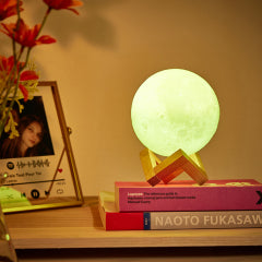 3D Printed Lunar Star and Moon Lamp