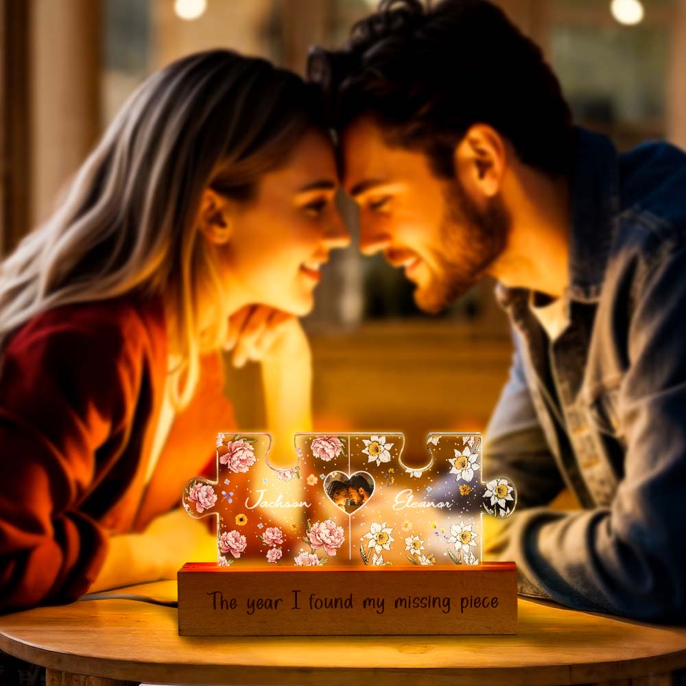 Couple Puzzle LED Night Light
