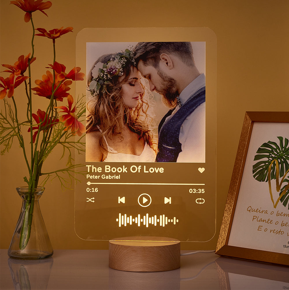 Album Acrylic QR Lamp
