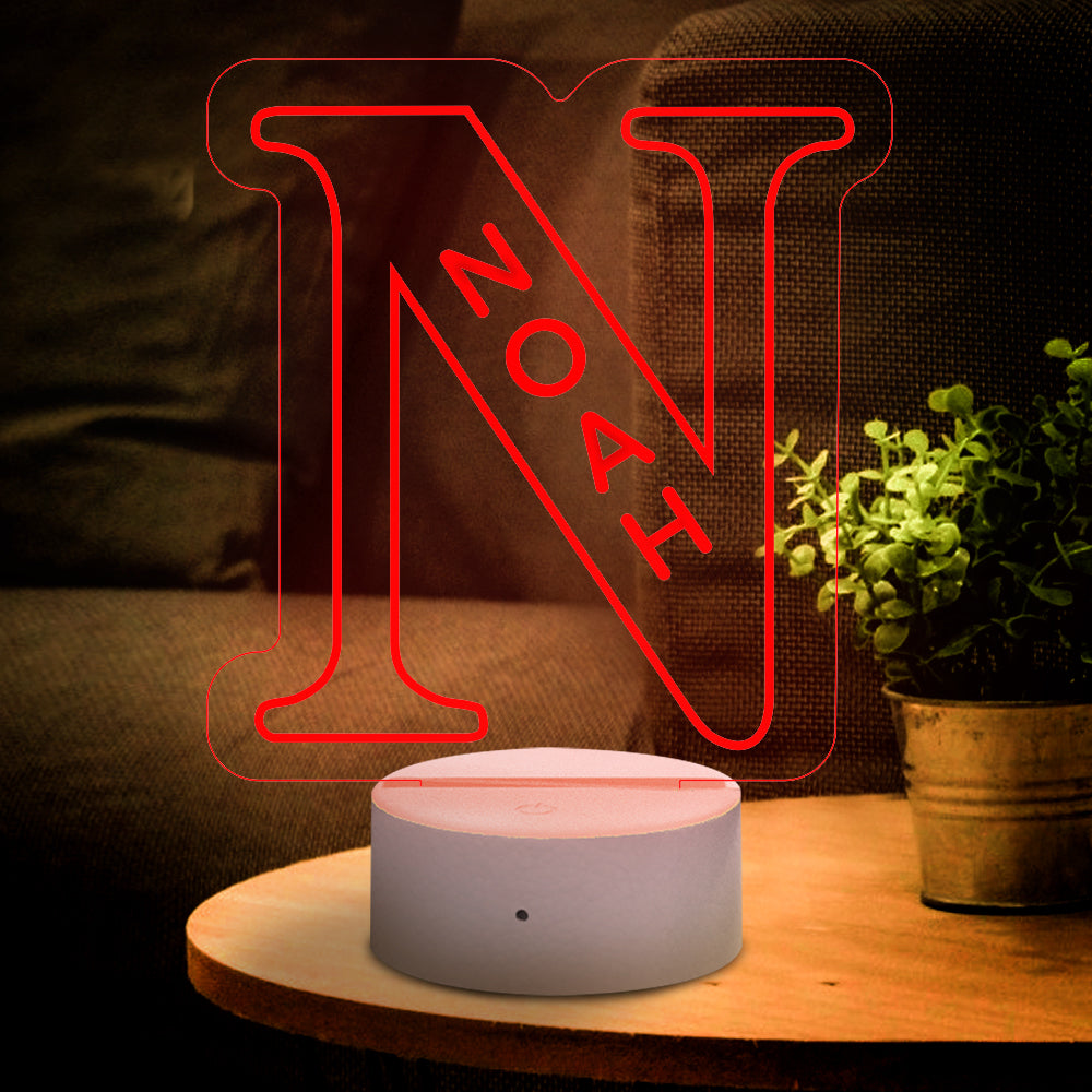 A-Z Letter Name Night Light