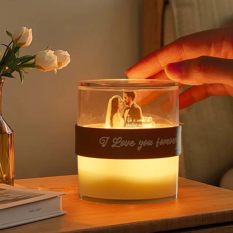 Hourglass Acrylic Night Light