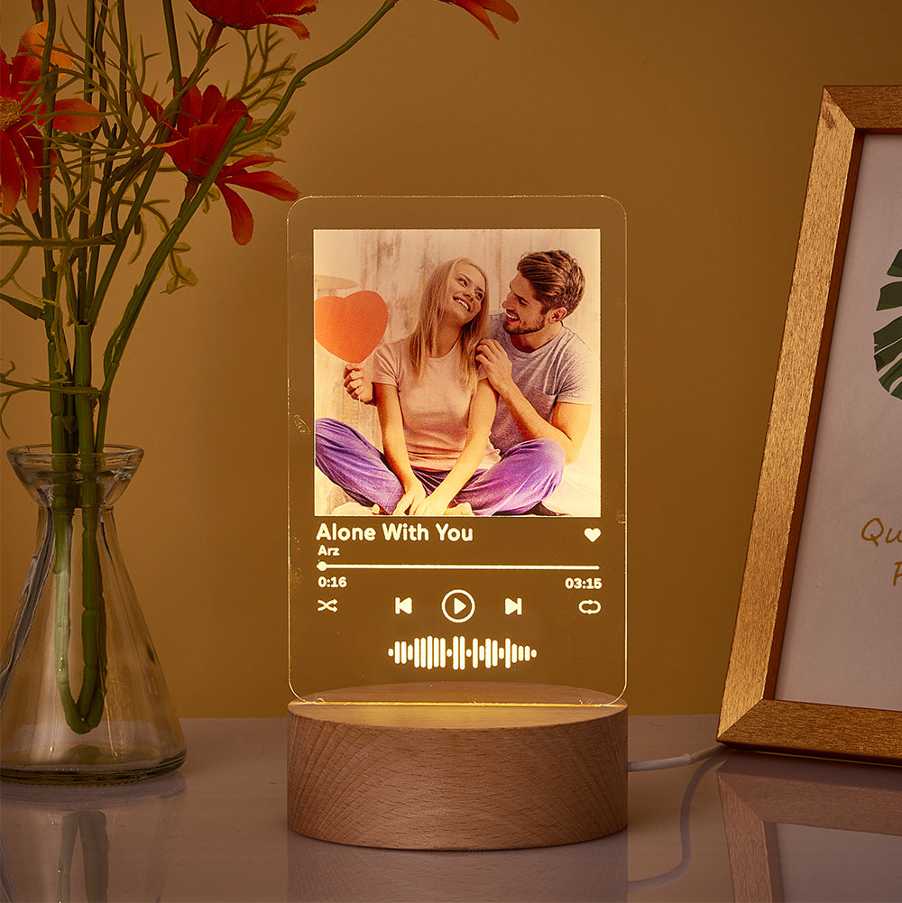 Album Acrylic QR Lamp